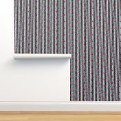 Stripes & Splatter - Neon Rainbow - Small Scale