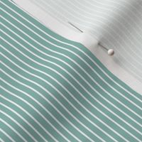 Nautical green aqua white pinstripe stripe  Sailing Ocean Water _ Miss Chiff Designs 