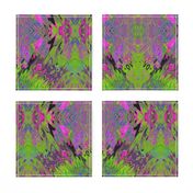 XL EXPLOSION  WAVE REFLECTION LAVA LAMP PSYCHEDELIC FEVER GREEN LIME VIOLET FUCHSIA PINK