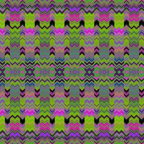 CHEVRON COLUMN GAME LAVA LAMP GREEN LIME VIOLET FUCHSIA PINK FUSION