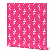 bolt fabric halloween lightning bolt design super hero bolt design bright pink