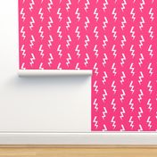 bolt fabric halloween lightning bolt design super hero bolt design bright pink