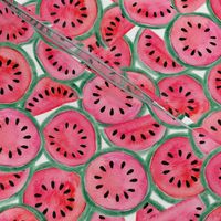 watercolor watermelon
