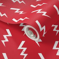 bolt fabric halloween lightning bolt design super hero bolt design red