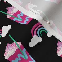 unicorn coffee iced coffees and unicorns black