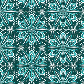 Mandala Lace (teal)