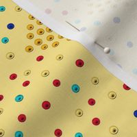 Yellow centered dots, medium by Su_G_©SuSchaefer