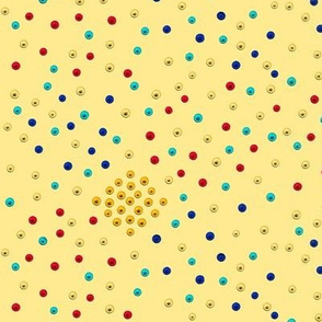 Yellow centered dots, medium by Su_G_©SuSchaefer
