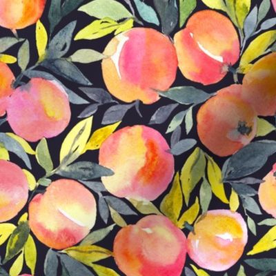 Fragrant peaches