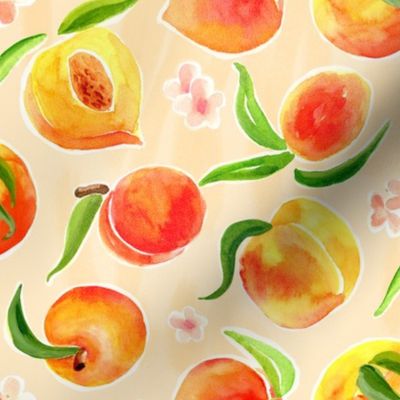 Painted Peaches