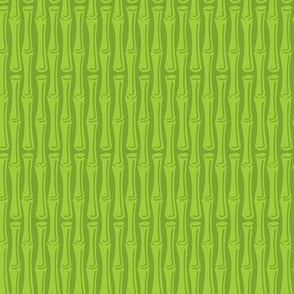 Kitsch Tiki - Framed Bamboo - Green