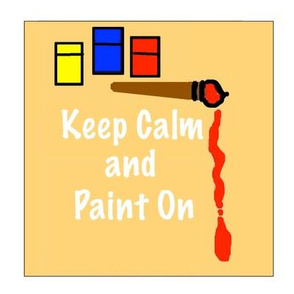 Keep Calm and Paint On