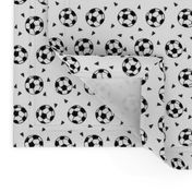 soccer fabric // soccer ball fabric black and white sports fabric soccer