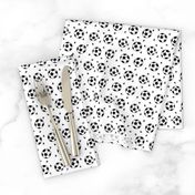 soccer fabric // soccer ball fabric black and white sports fabric soccer