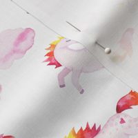 watercolor unicorn