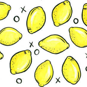 Lemons xoxo - Larger Scale