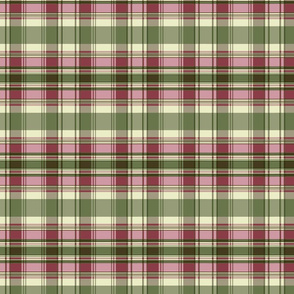 Autumn Plaid repeat - pink