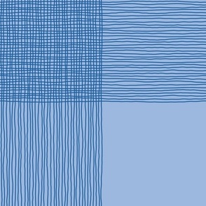 Grid lines – blue