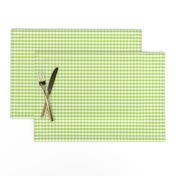 1/4" Lime Green Gingham AFDE54