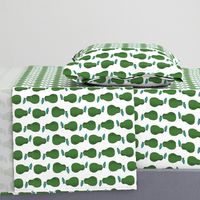 pears fabric // pear fruit design pear fabric cute nursery fabric by andrea lauren - green