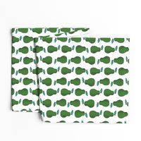 pears fabric // pear fruit design pear fabric cute nursery fabric by andrea lauren - green