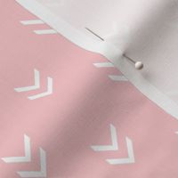 Direction-white on pink arrows