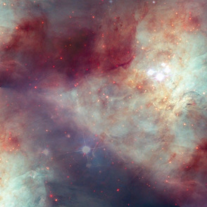 orion nebula abstract