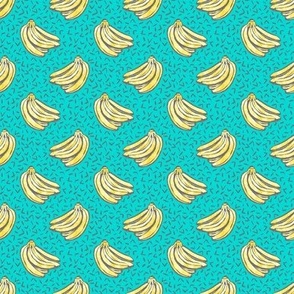 Go Bananas! - Teal - *small scale*