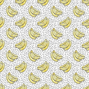 Go Bananas! - White - *tiny scale*