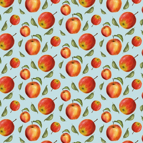 Apples watercolor