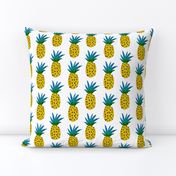 watercolor pineapples