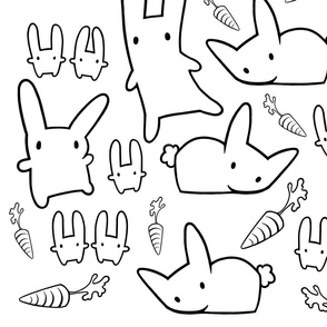 Rabbit_Carrot_Pattern