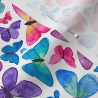 Watercolour Butterfly Pattern