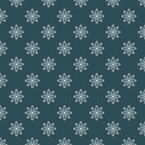 Chalk Snowflake - Yuletide - Nordic Winter