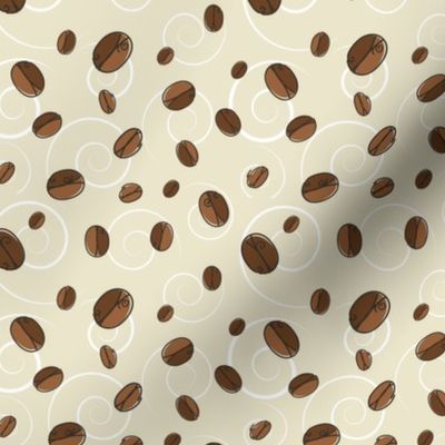 Cute Coffee Beans Pattern