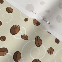 Cute Coffee Beans Pattern