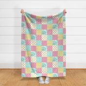 Bright Baby Cheater Quilt