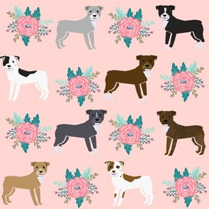 pitbull floral collection fabric coordinating prints in the collection