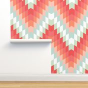 Aprikot chevron kilim 