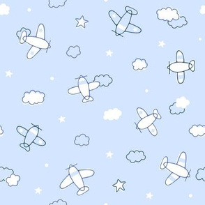Clouds, Stars and Planes