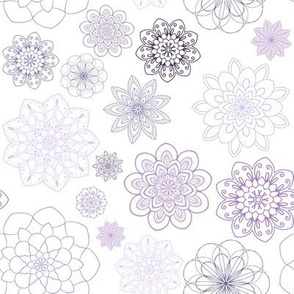 8" Lilac Kaleidoscope