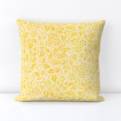 Yellow Filigree Floral