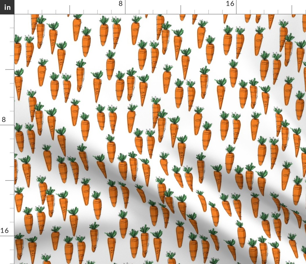 Bunch of carrots - small