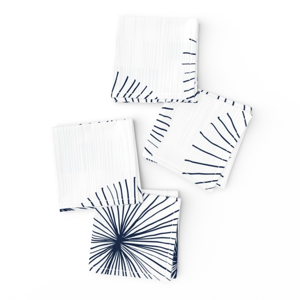 Dandelions White Navy by Friztin