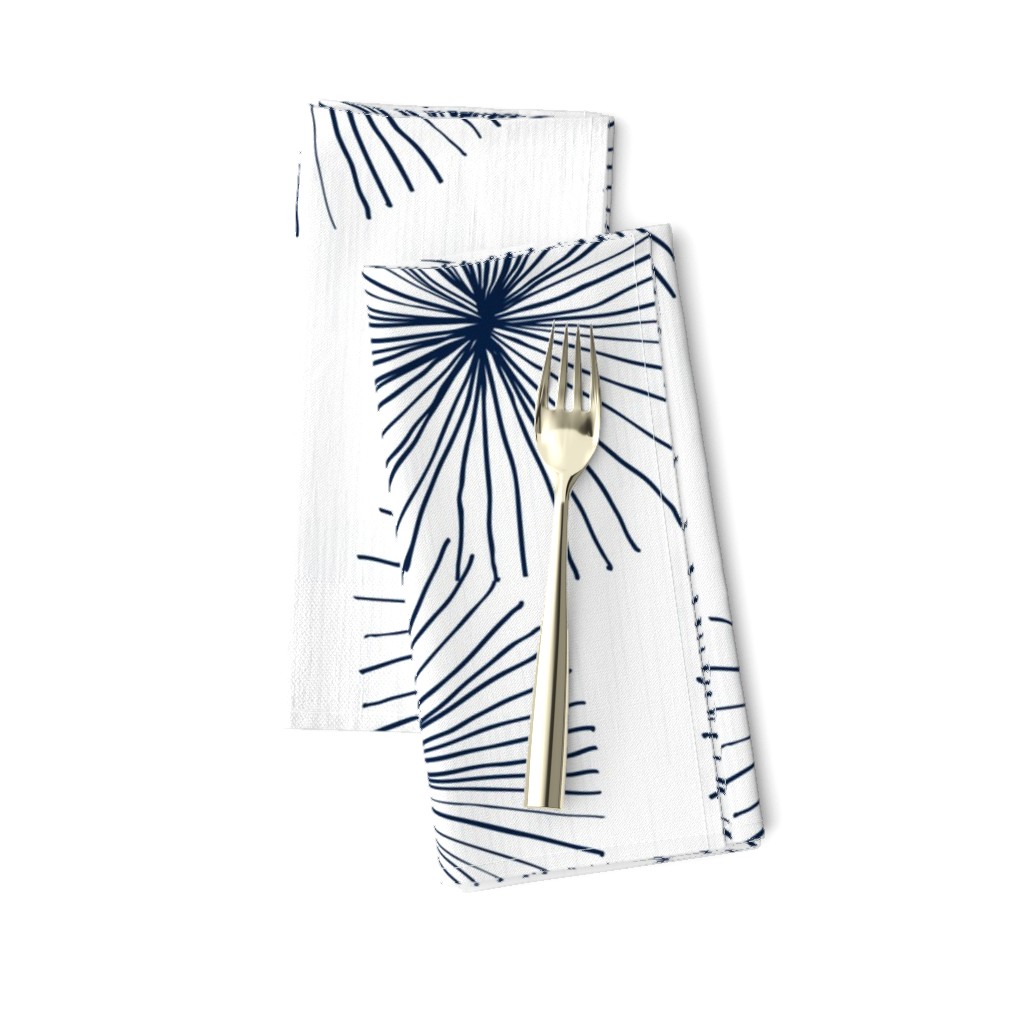 Dandelions White Navy by Friztin