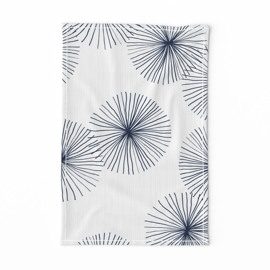 Dandelions White Navy by Friztin