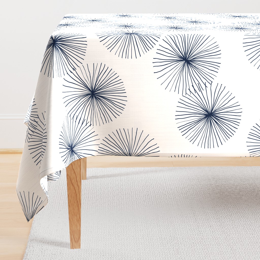 Dandelions White Navy by Friztin