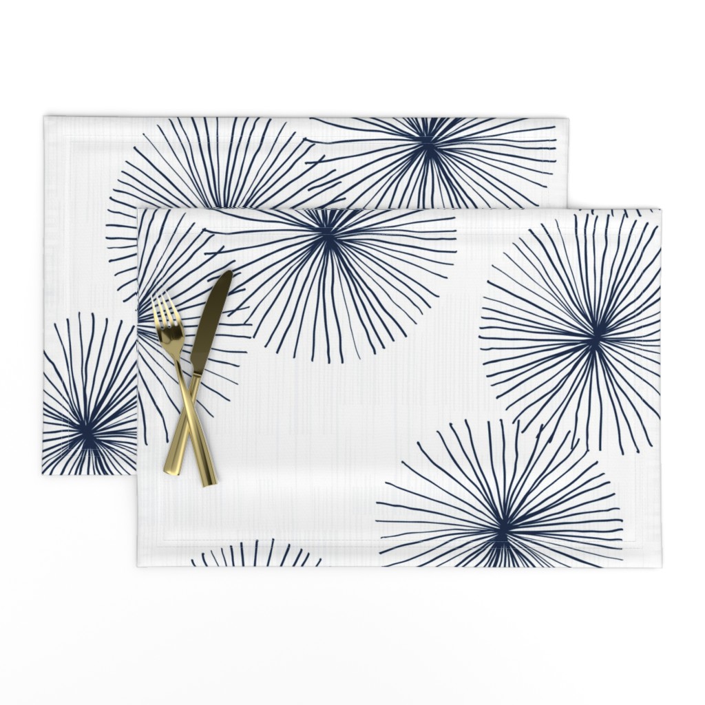 Dandelions White Navy by Friztin