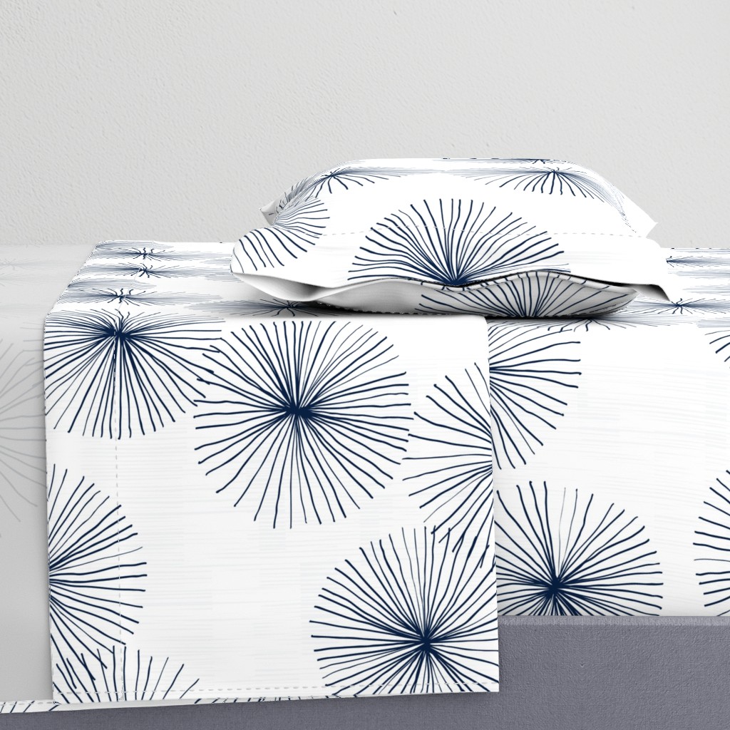 Dandelions White Navy by Friztin