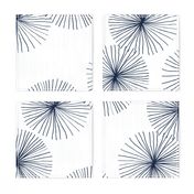 Dandelions White Navy by Friztin